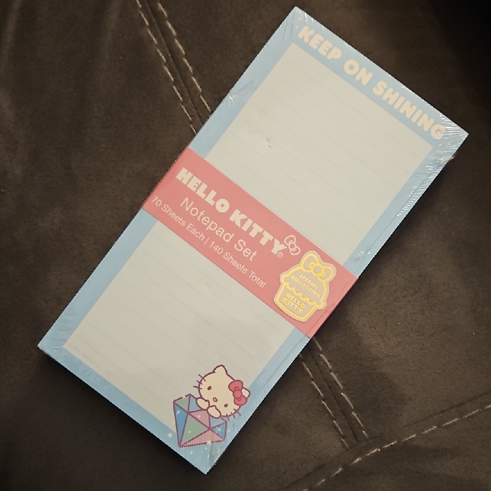 Hello Kitty Notepad Set Sanrio Special Collection